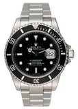 Rolex Submariner Date 16610 Mens Watch Box Papers