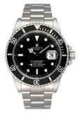 Rolex Submariner Date 16610 Mens Watch Box Papers