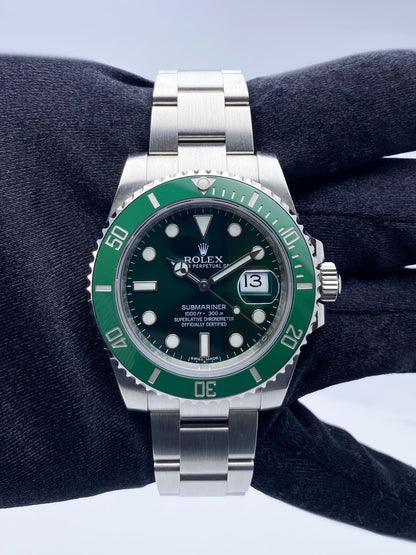 Rolex Submariner Date ’Hulk’ 116610LV Green Dial Mens Watch - Watches