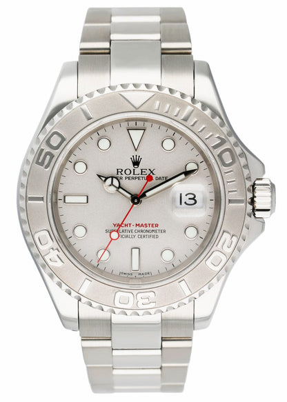 Rolex Yacht Master 16622 Platinum Bezel Mens Watch - Virtual