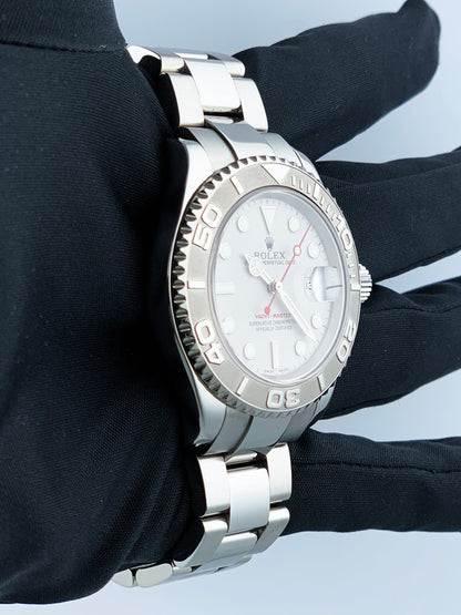 Rolex Yacht Master 16622 Platinum Bezel Mens Watch