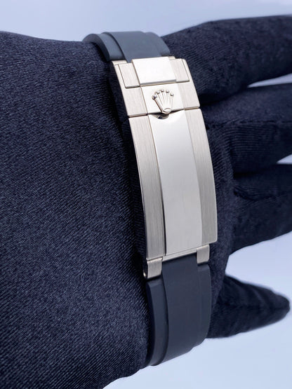 Rolex Yacht-Master 226659 Black Dial 18K White Gold Watch Box Papers