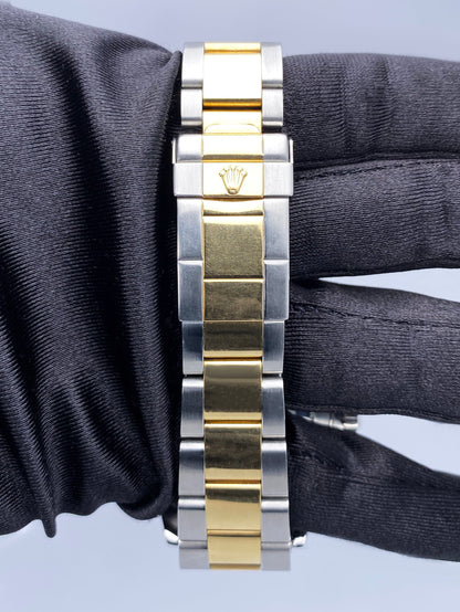 Rolex Yacht-Master 40 16623 White Dial Two-Tone Mens Watch Box Papers