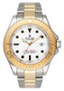 Rolex Yacht-Master 40 16623 White Dial Two-Tone Mens Watch Box Papers