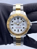 Rolex Yacht-Master 40 16623 White Dial Two-Tone Mens Watch Box Papers