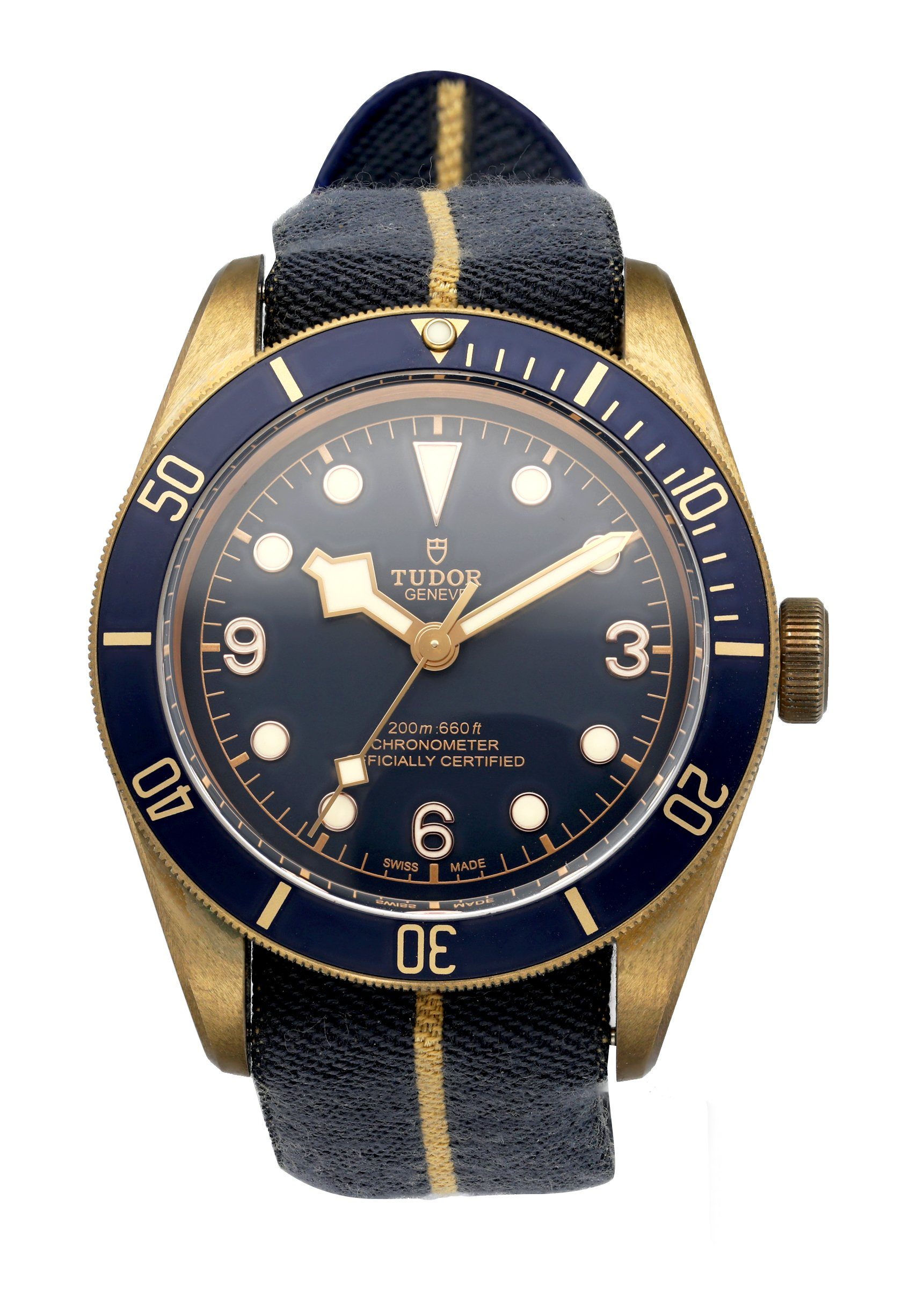 Tudor Heritage Black Bay 79250B Bronze Men's Watch Box & Papers