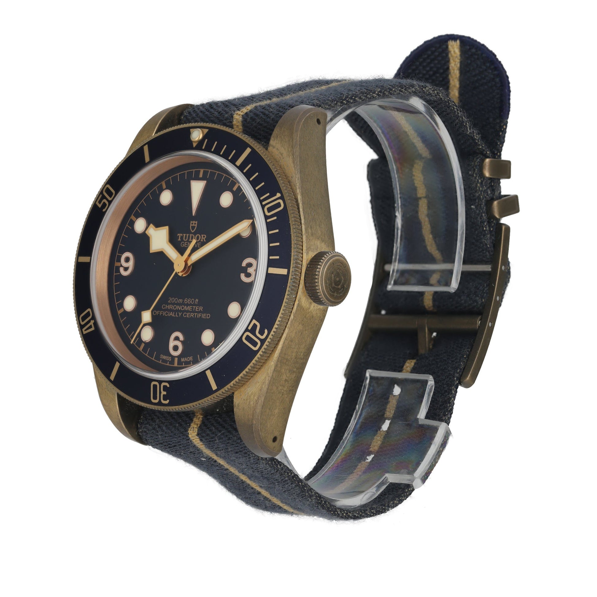 Tudor Heritage Black Bay 79250B Bronze Men's Watch Box & Papers
