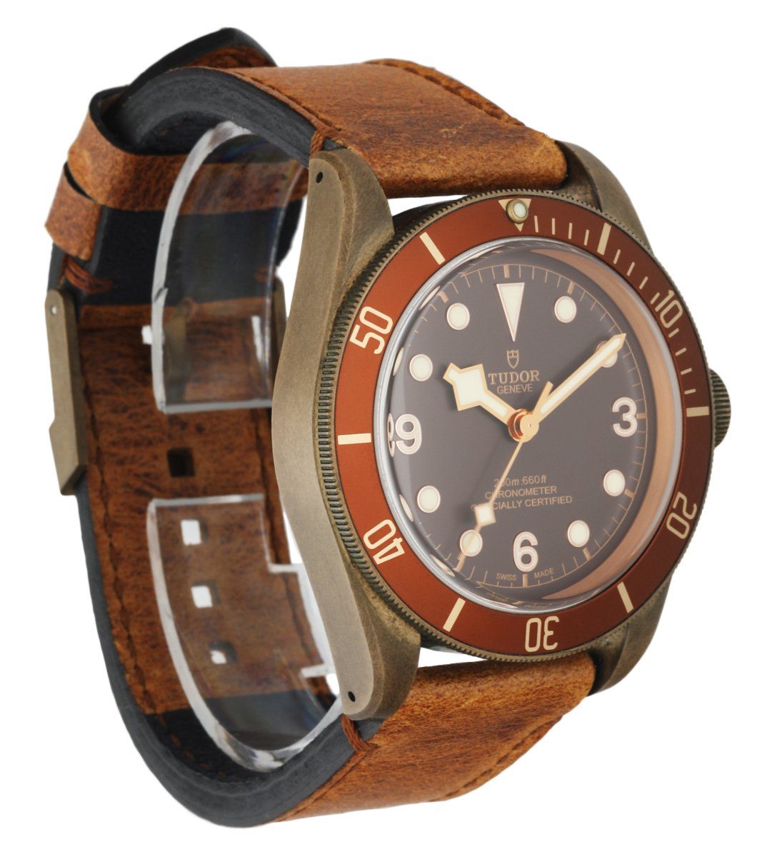 Tudor Heritage Black Bay 79250BM Bronze Mens Watch Box & papers