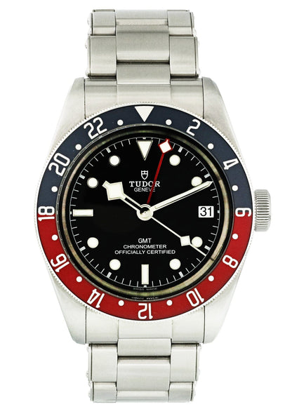 Tudor Heritage Black Bay 79830RB GMT Pepsi Bezel Mens Watch Box Papers