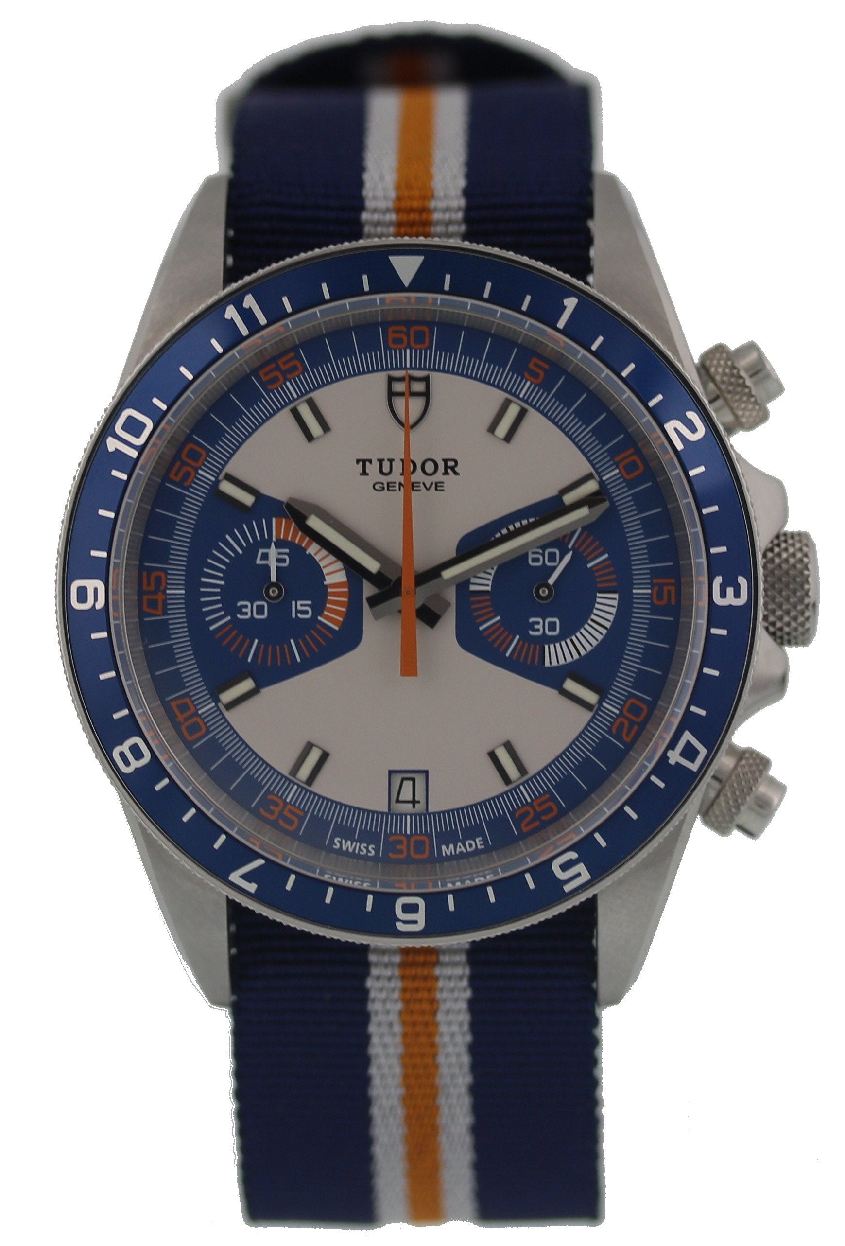 Tudor Heritage Chronograph 70330B 95740 Box Papers