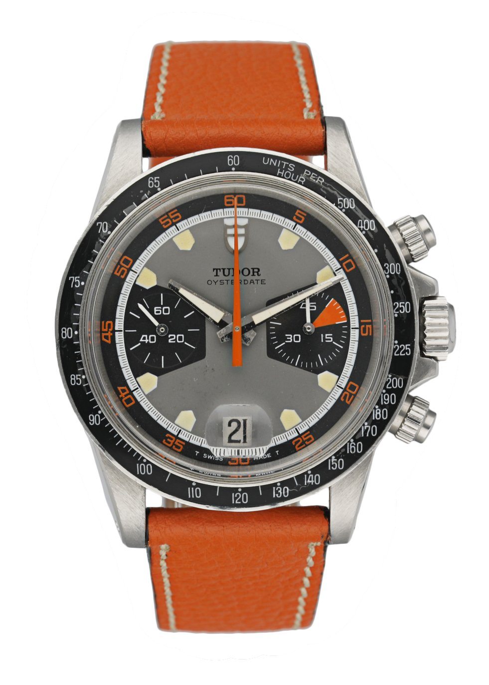 Tudor Oysterdate 7031 Montecarlo Vintage Chronograph Stainless Steel M