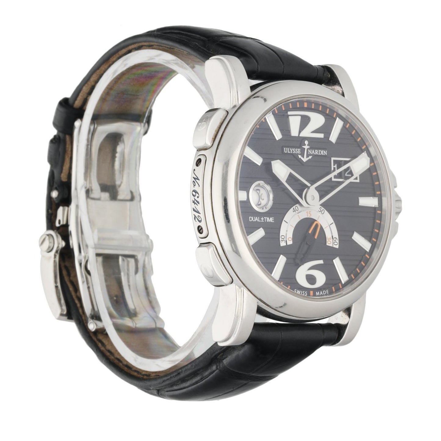 Ulysse Nardin 243-55/62 Dual Time GMT Men’s Watch Full Set - Wristwatch