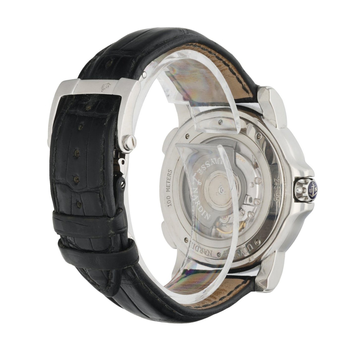 Ulysse Nardin 243-55/62 Dual Time GMT Men’s Watch Full Set - Wristwatch
