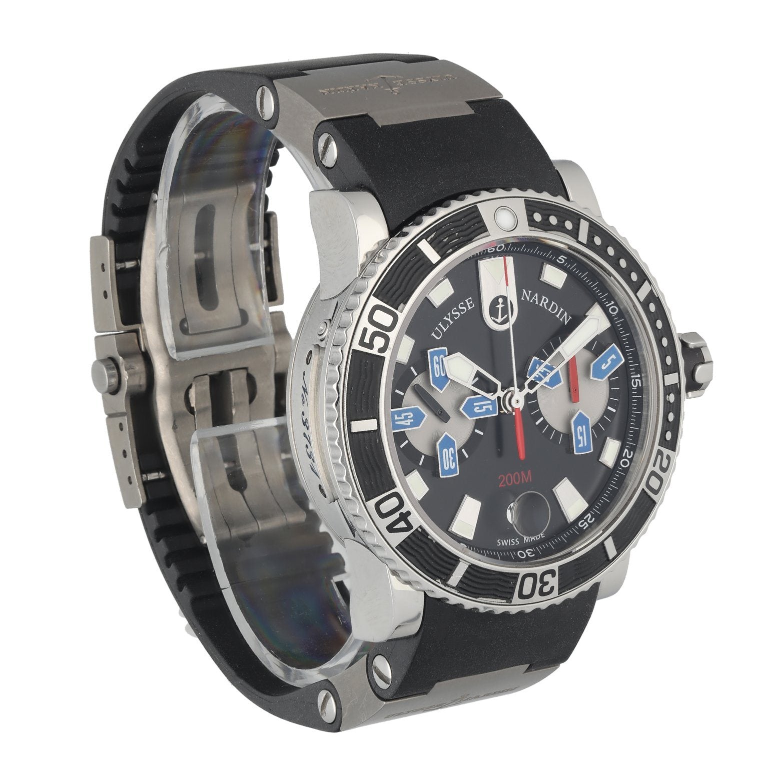 Ulysse Nardin 8003-102 Marine Diver Automatic Chronograph Men’s Watch - Wristwatch