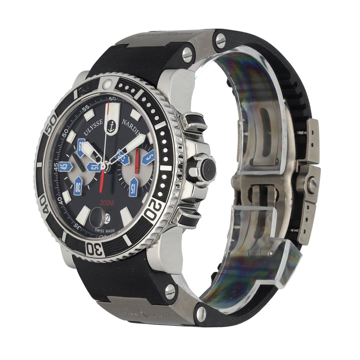Ulysse Nardin 8003-102 Marine Diver Automatic Chronograph Men’s Watch - Wristwatch