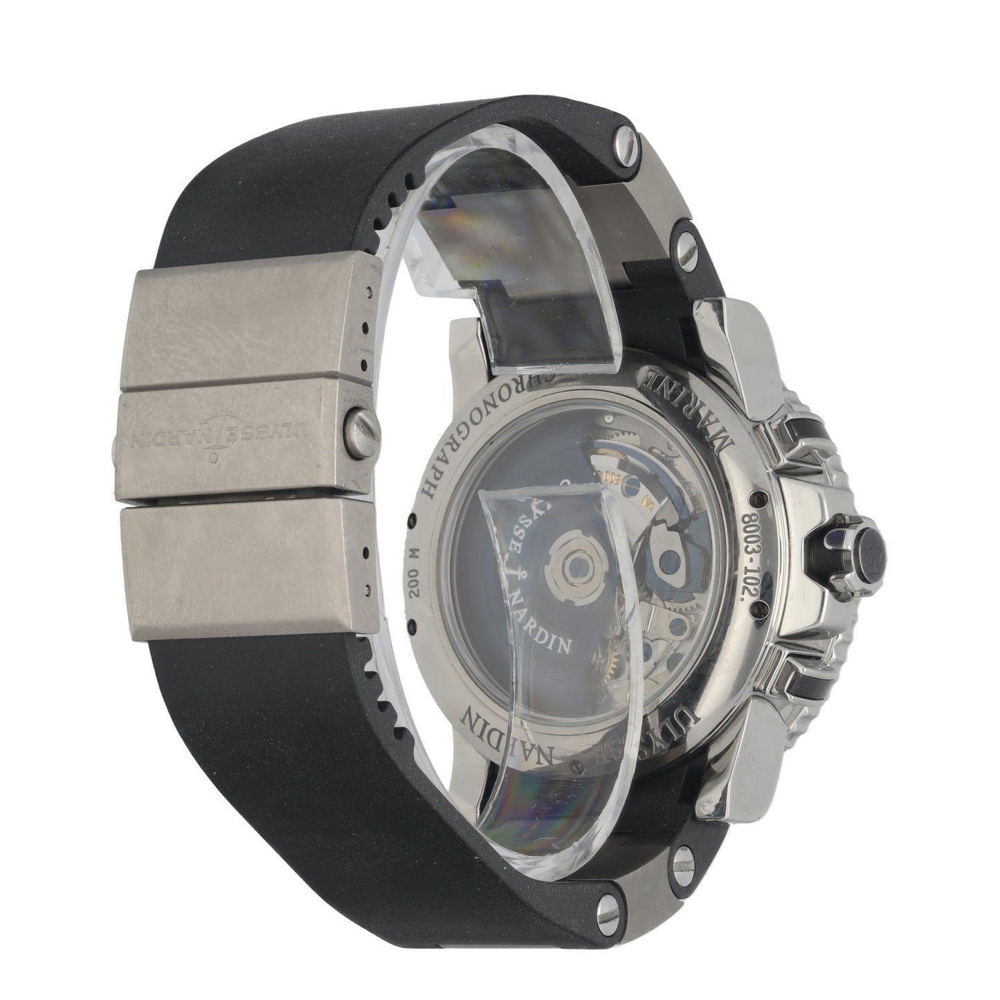 Ulysse Nardin 8003-102 Marine Diver Automatic Chronograph Men’s Watch - Wristwatch