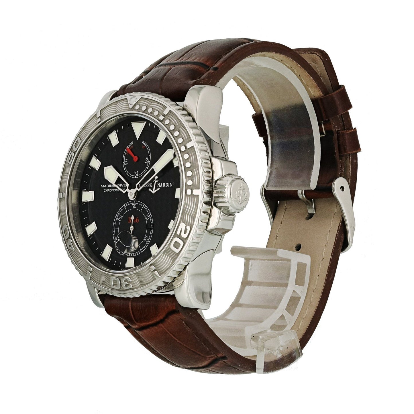 Ulysse Nardin Marine Diver 263-33 Mens Watch Box Papers - Virtual