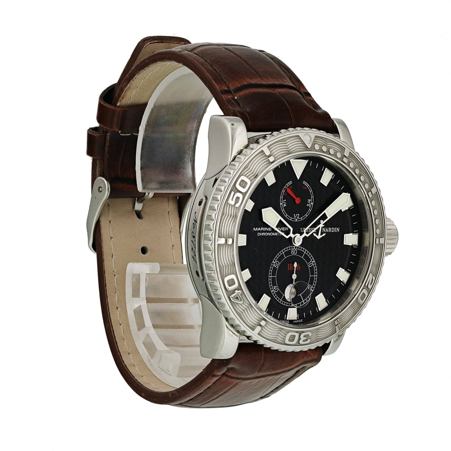 Ulysse Nardin Marine Diver 263-33 Mens Watch Box Papers - Virtual