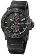 Ulysse Nardin Maxi Marine Diver 263-38LE-3 Limited Edition Black Ocean Mens Watch. Box & Papers - Wristwatch