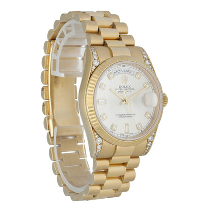 Rolex Day Date President 118338 Diamond Dial / Case Men’s Watch - Virtual