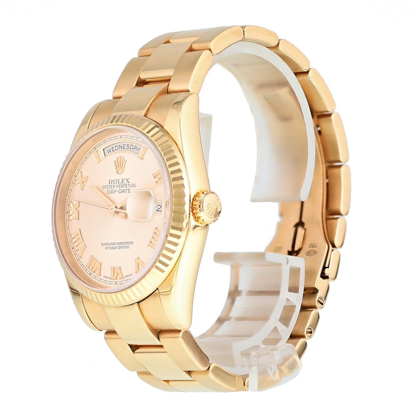 Rolex Day Date 118235 President 18k Rose Gold Mens Watch Box Papers - Virtual