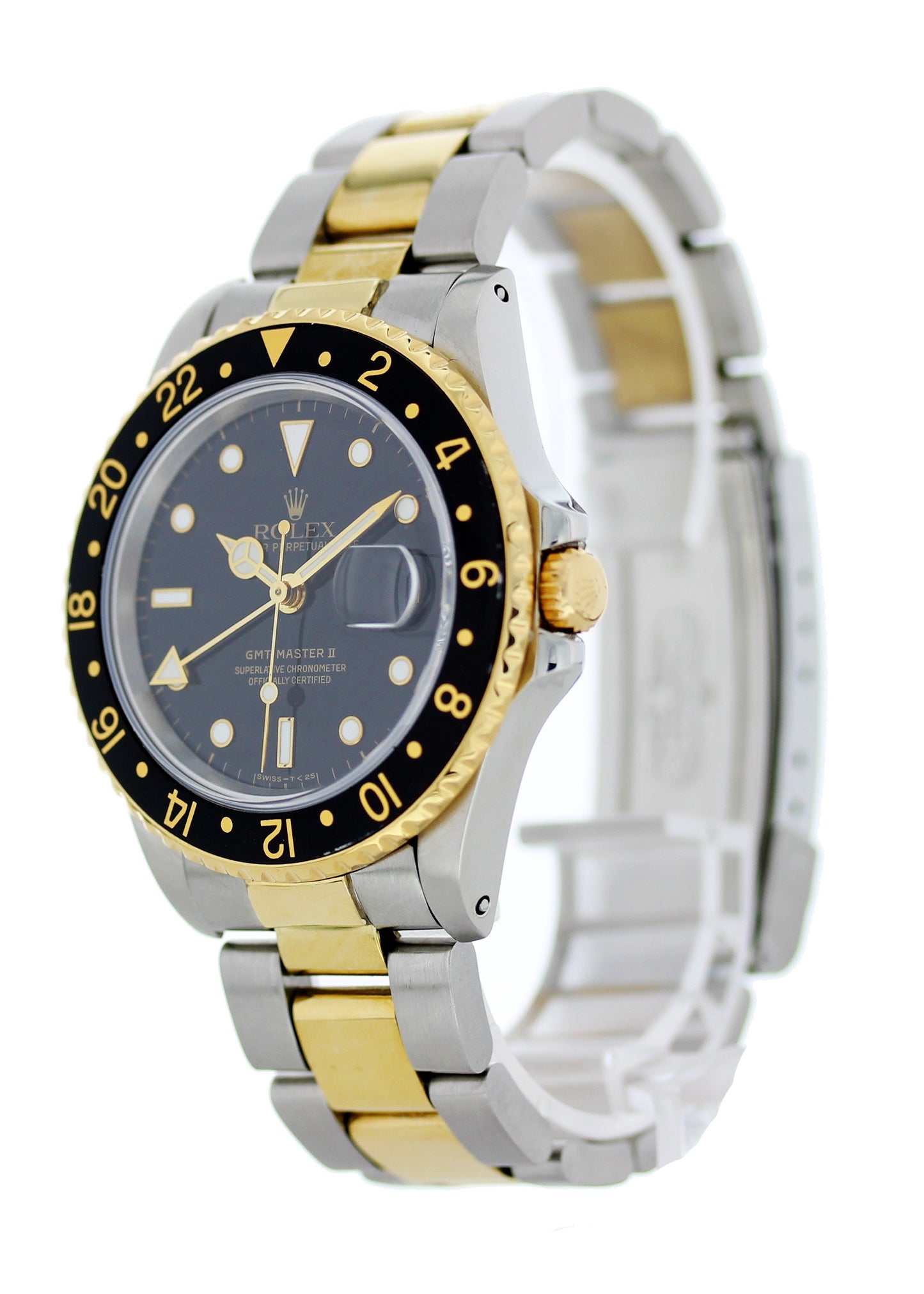 Rolex Oyster Perpetual GMT-Master II 18K 16713 Mens Watch - Wristwatch