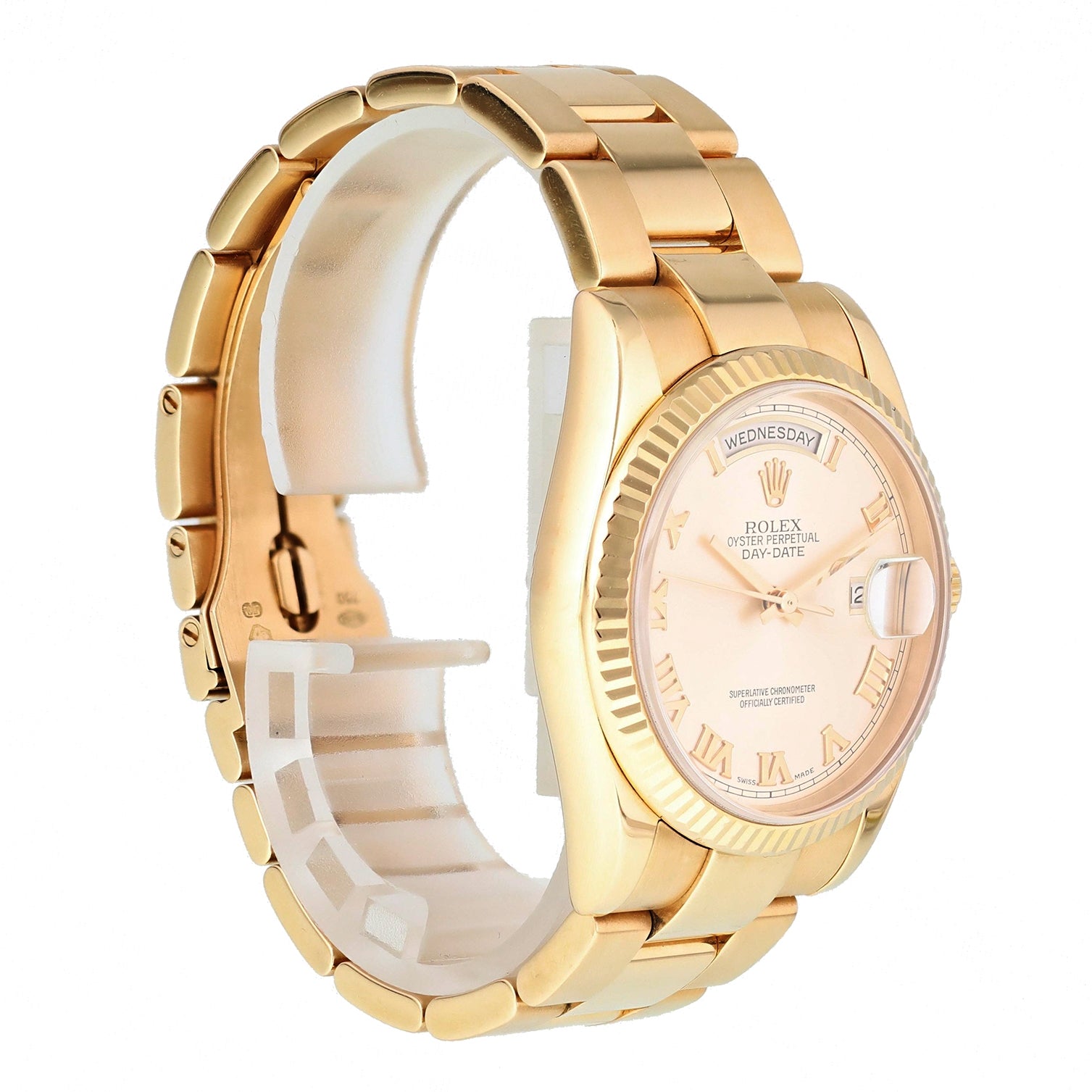 Rolex Day Date 118235 President 18k Rose Gold Mens Watch Box Papers - Virtual