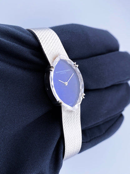 Vacheron Constantin Geneve Sapphire Dial Faceted Crystal Ladies Watch - Virtual