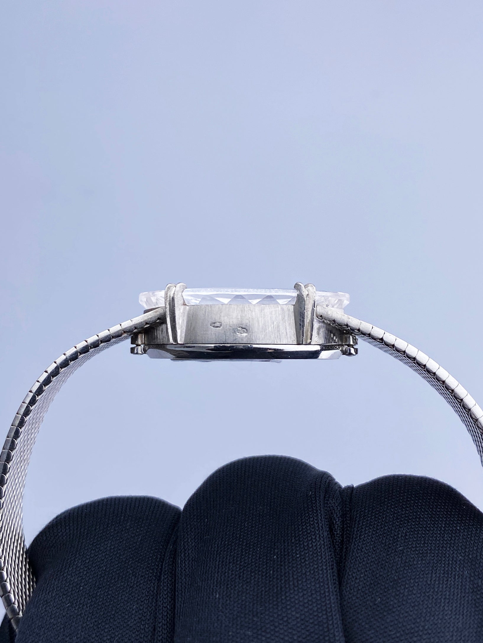 Vacheron Constantin Geneve Sapphire Dial Faceted Crystal Ladies Watch - Virtual