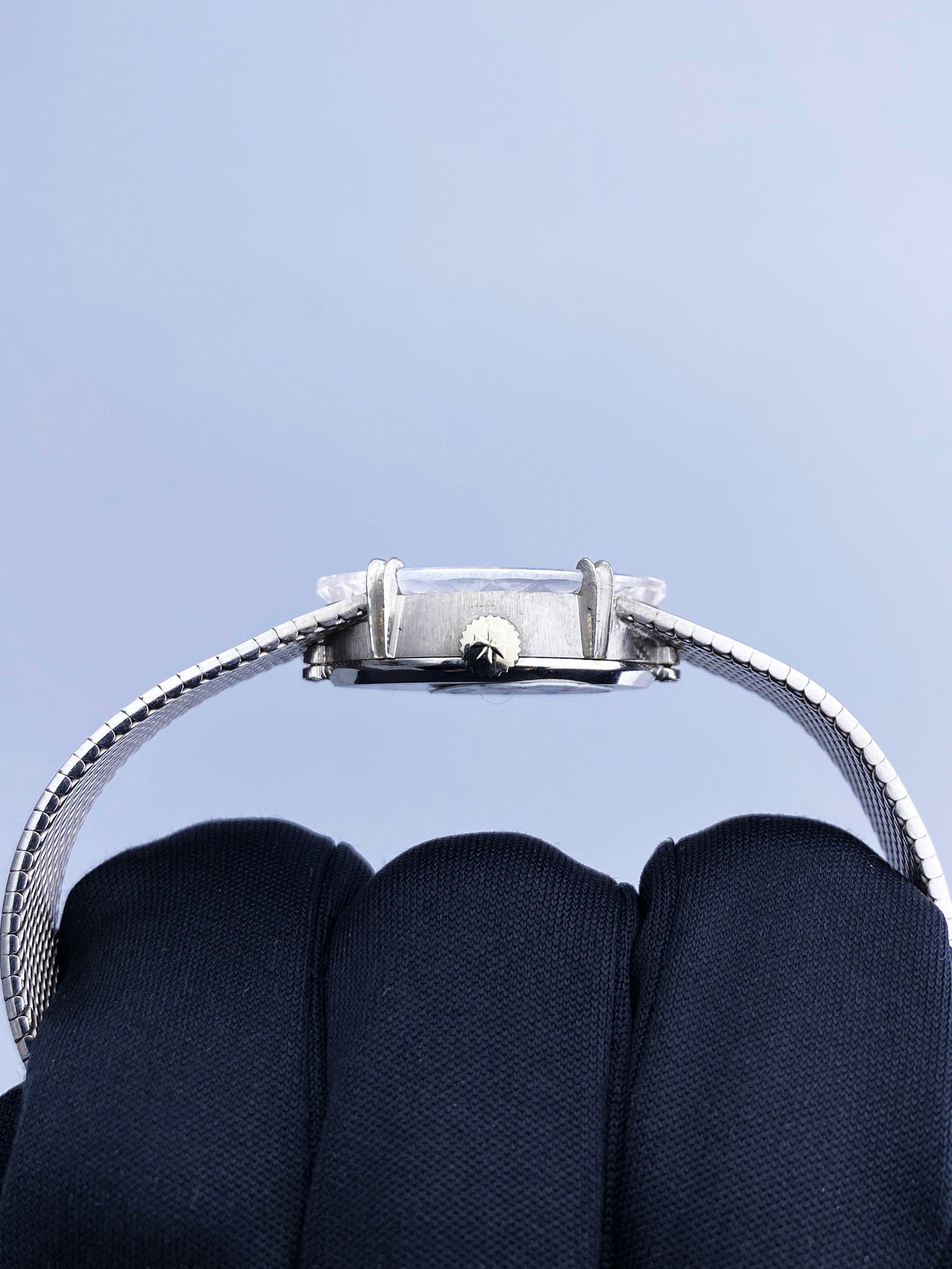 Vacheron Constantin Geneve Sapphire Dial Faceted Crystal Ladies Watch - Virtual