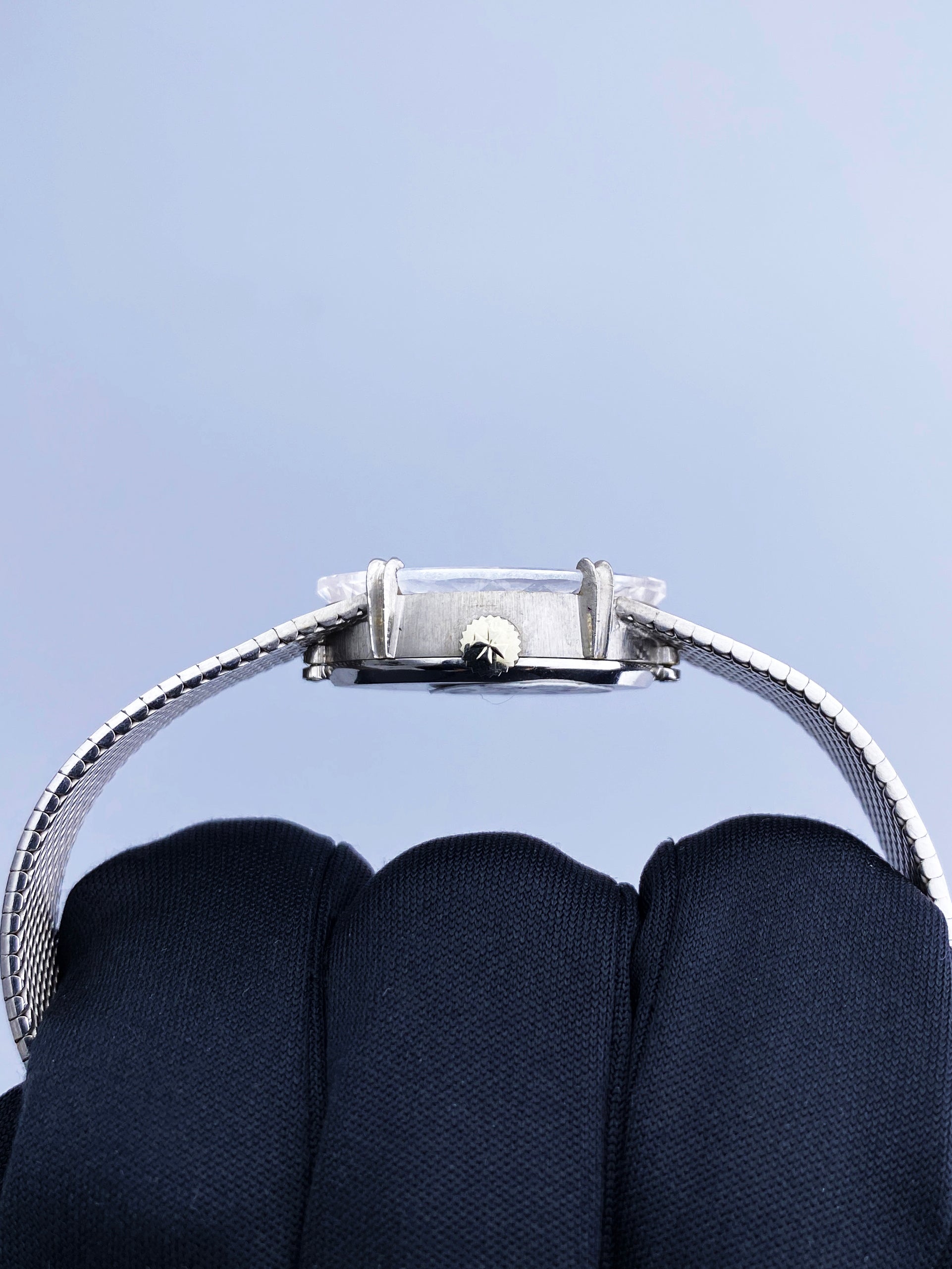 Vacheron Constantin Geneve Sapphire Dial Faceted Crystal Ladies Watch - Virtual