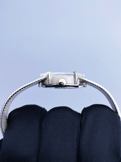Vacheron Constantin Geneve Sapphire Dial Faceted Crystal Ladies Watch - Virtual