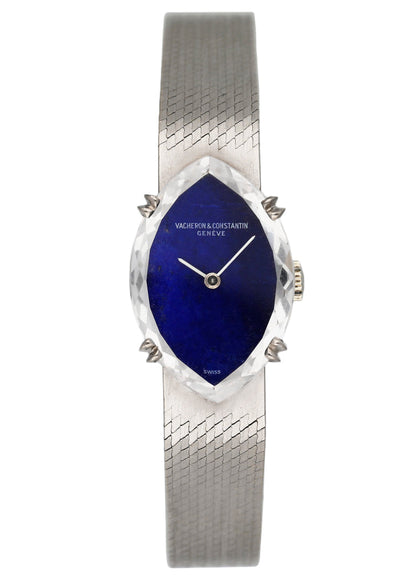 Vacheron Constantin Geneve Sapphire Dial Faceted Crystal Ladies Watch - Virtual