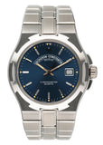 Vacheron Constantin Overseas 72040/423a Blue Dial Mens Watch Box Papers - Watches