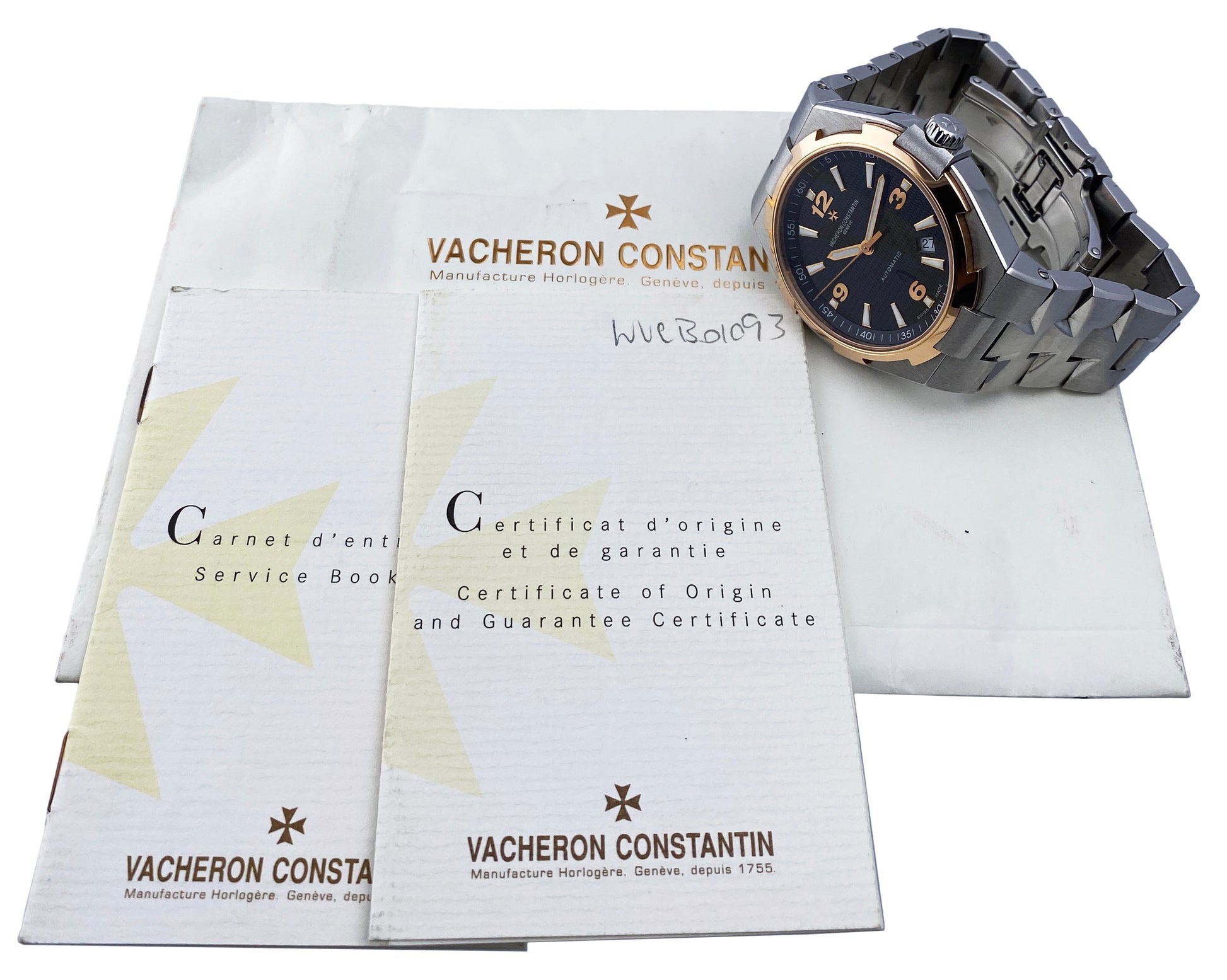Vacheron Constantin Overseas 47040 Mens Watch With Papers - Wristwatch