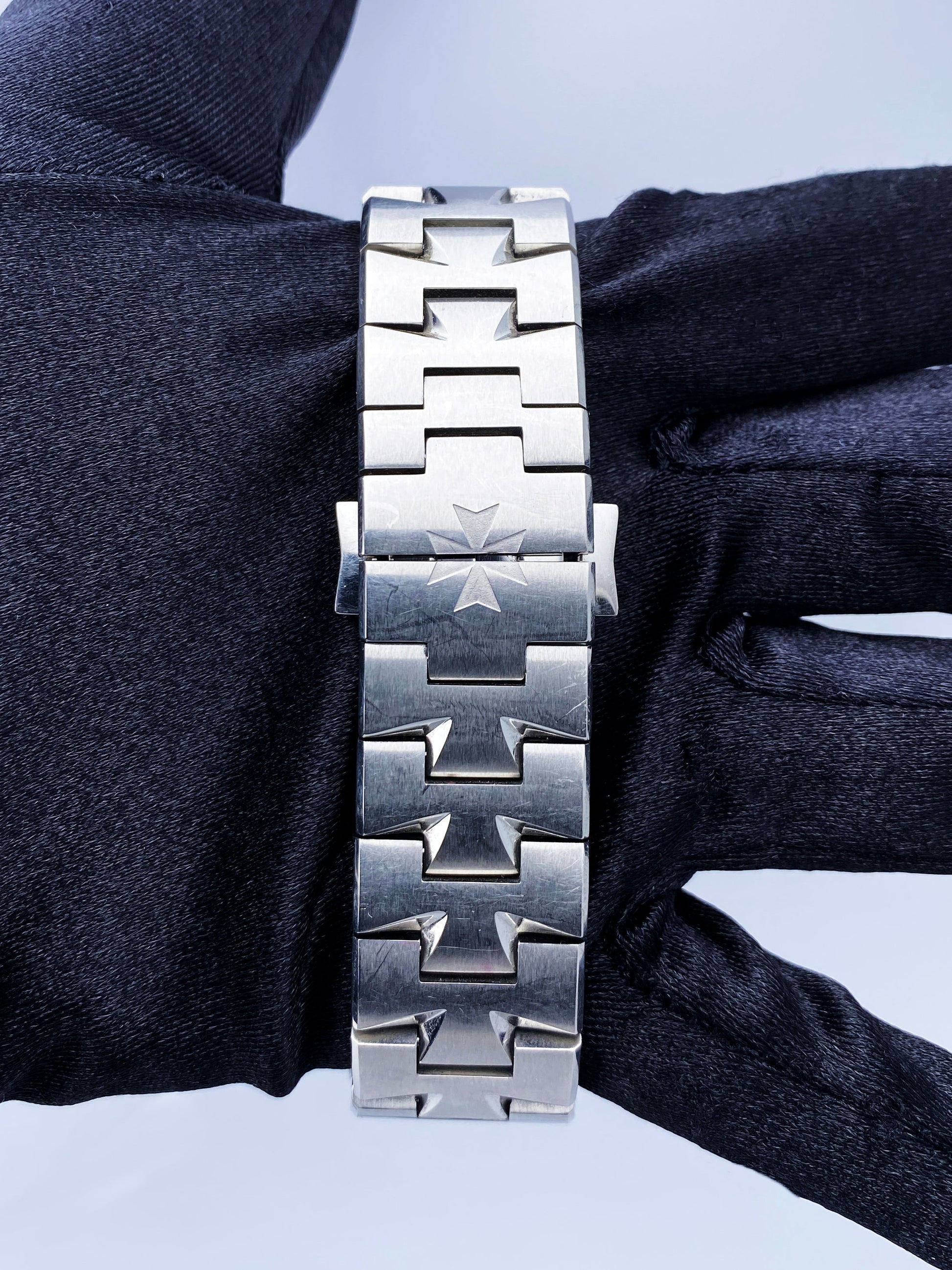 Vacheron Constantin Overseas 47450 Stainless Steel Mens Watch Papers - Wristwatch