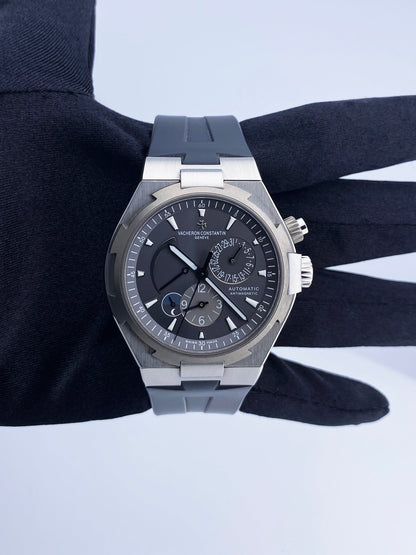 Vacheron Constantin Overseas 47450 Dual Time Mens Watch With Papers - Wristwatch