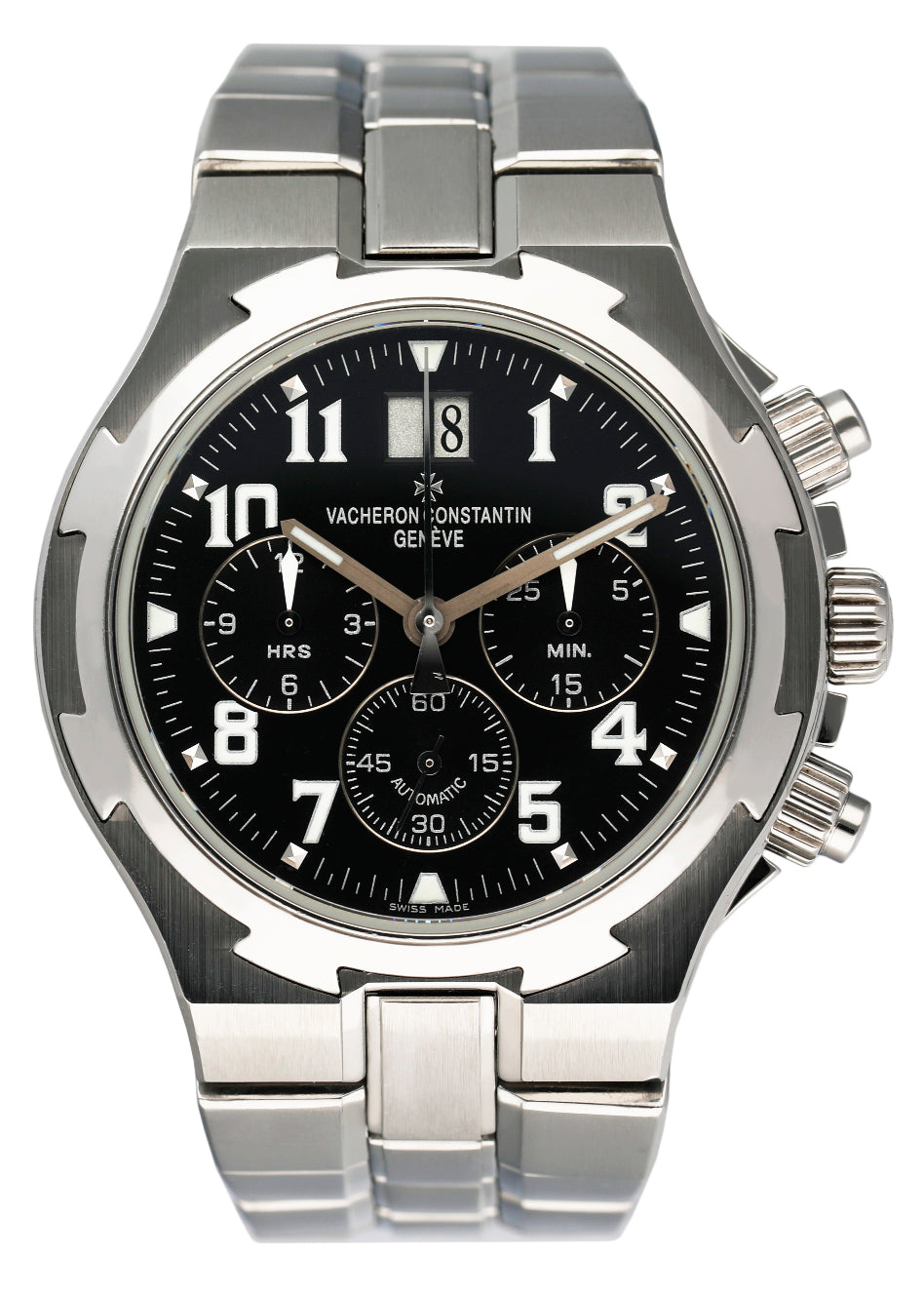 Vacheron Constantin Overseas 49140 Black Dial Mens Watch - Wristwatch