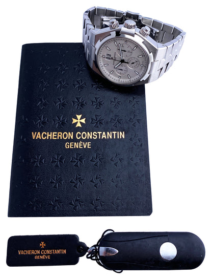 Vacheron Constantin Overseas 49150 White Dial Mens Watch With Papers - Wristwatch