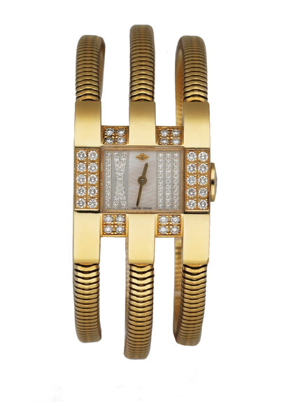 Van Cleef & Arpels 25X28MM 18K Yellow Gold Women’s Watch - Virtual