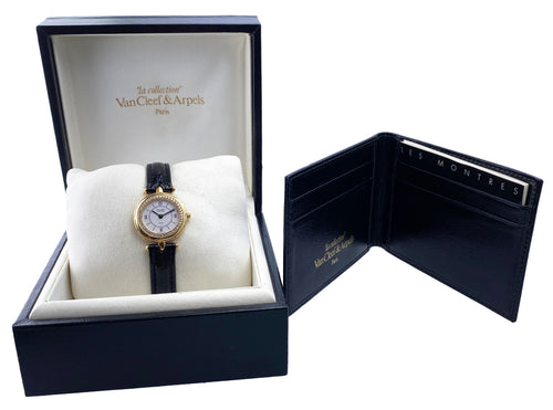 Van Cleef & Arpels La Collection 13607B1 Diamond 18K Yellow Gold Ladie