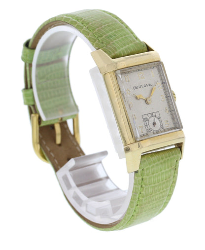 Vintage Bulova 14k Yellow Gold Watch - Wristwatch