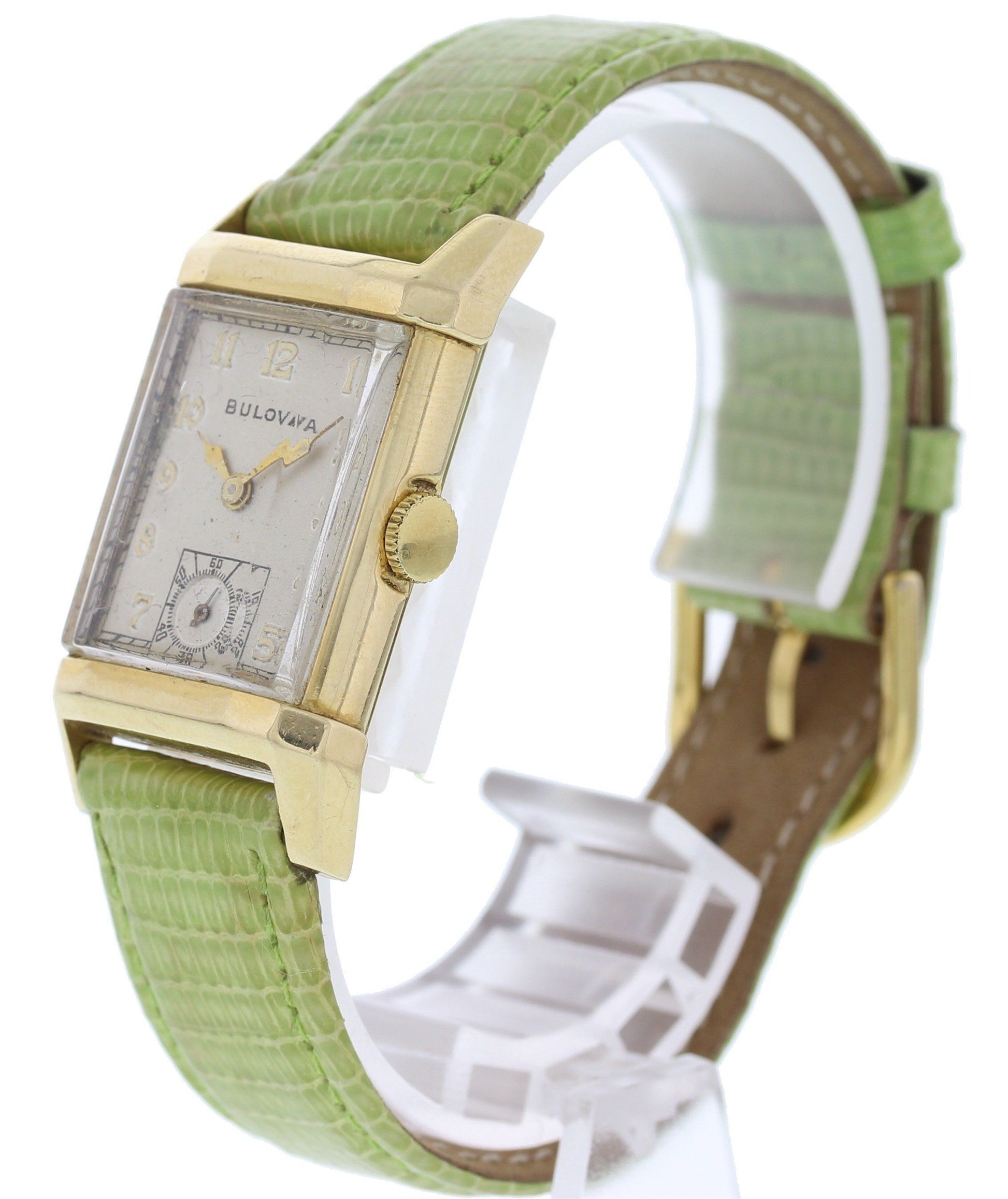 Vintage Bulova 14k Yellow Gold Watch - Wristwatch