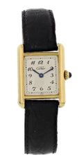 Vintage Cartier Tank Paris Vermeil 69896 - Wristwatch