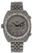 Vintage Heuer Autavia Chronograph 112.603 Pewter PVD Coated - Wristwatch