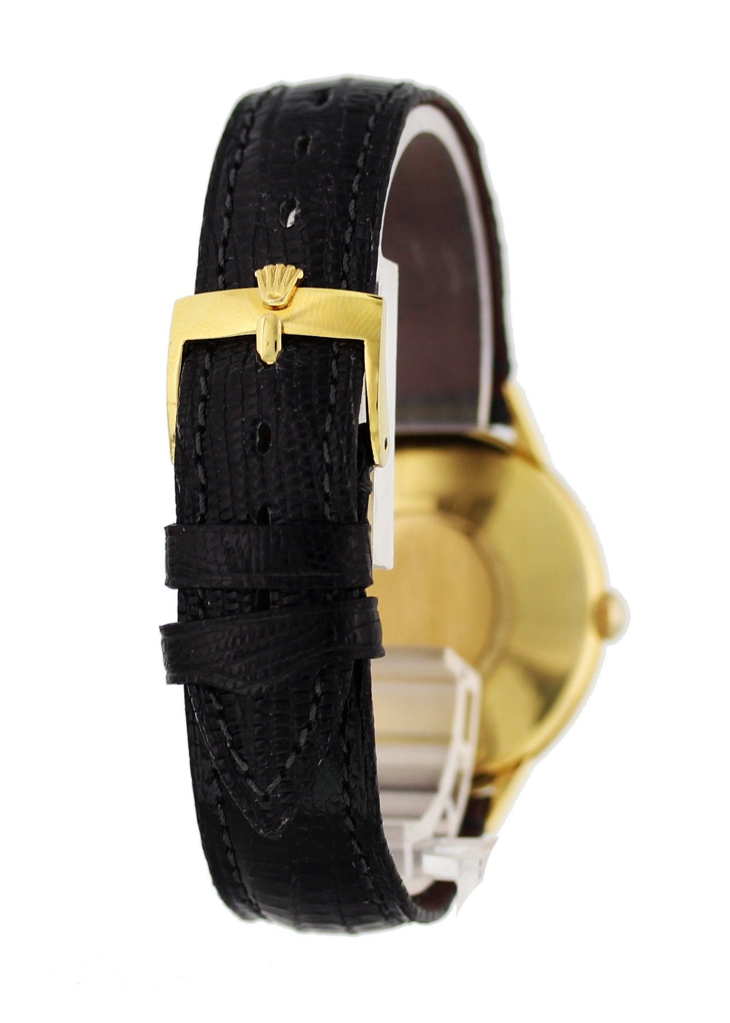 Vintage Rolex 18K Yellow Gold Mechanical Hand Winding - Wristwatch