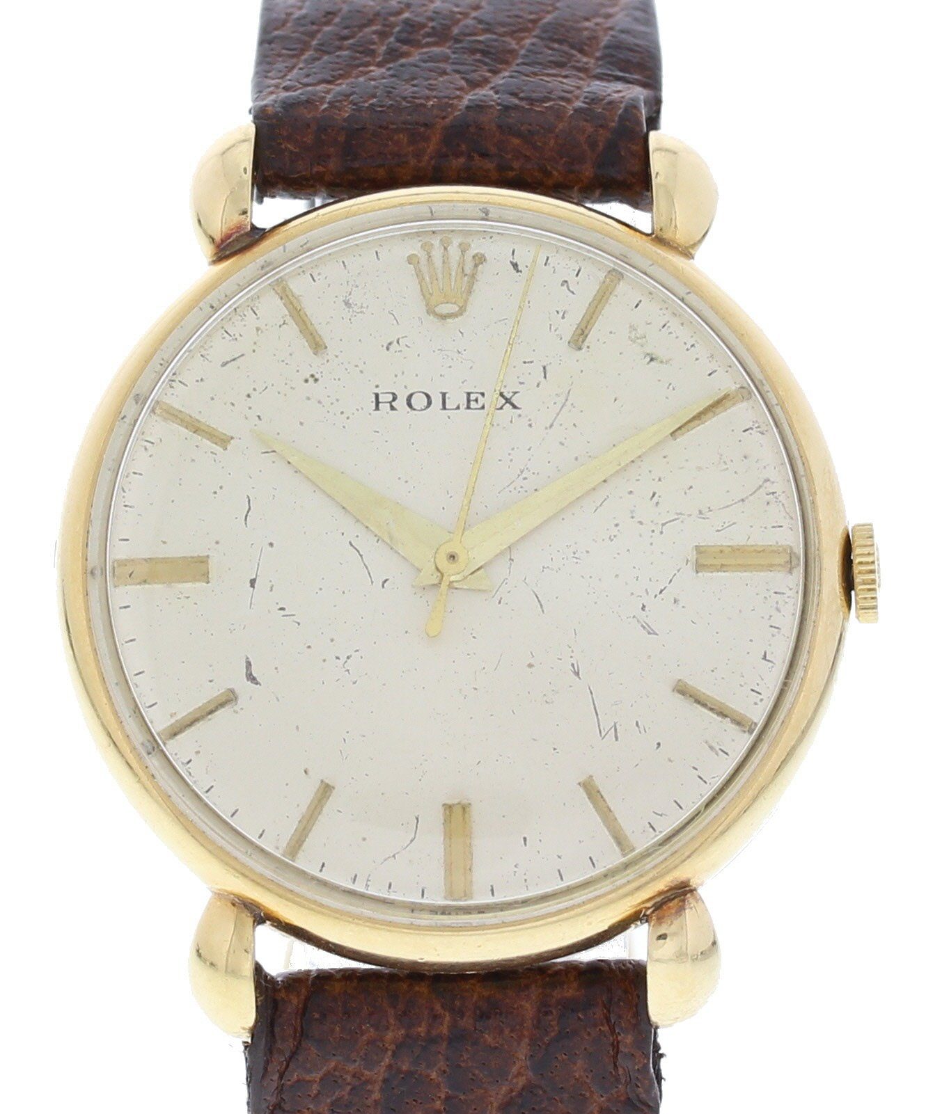 Vintage Rolex 18k YG Teardrop Lugs Circa 1940’s - Wristwatch