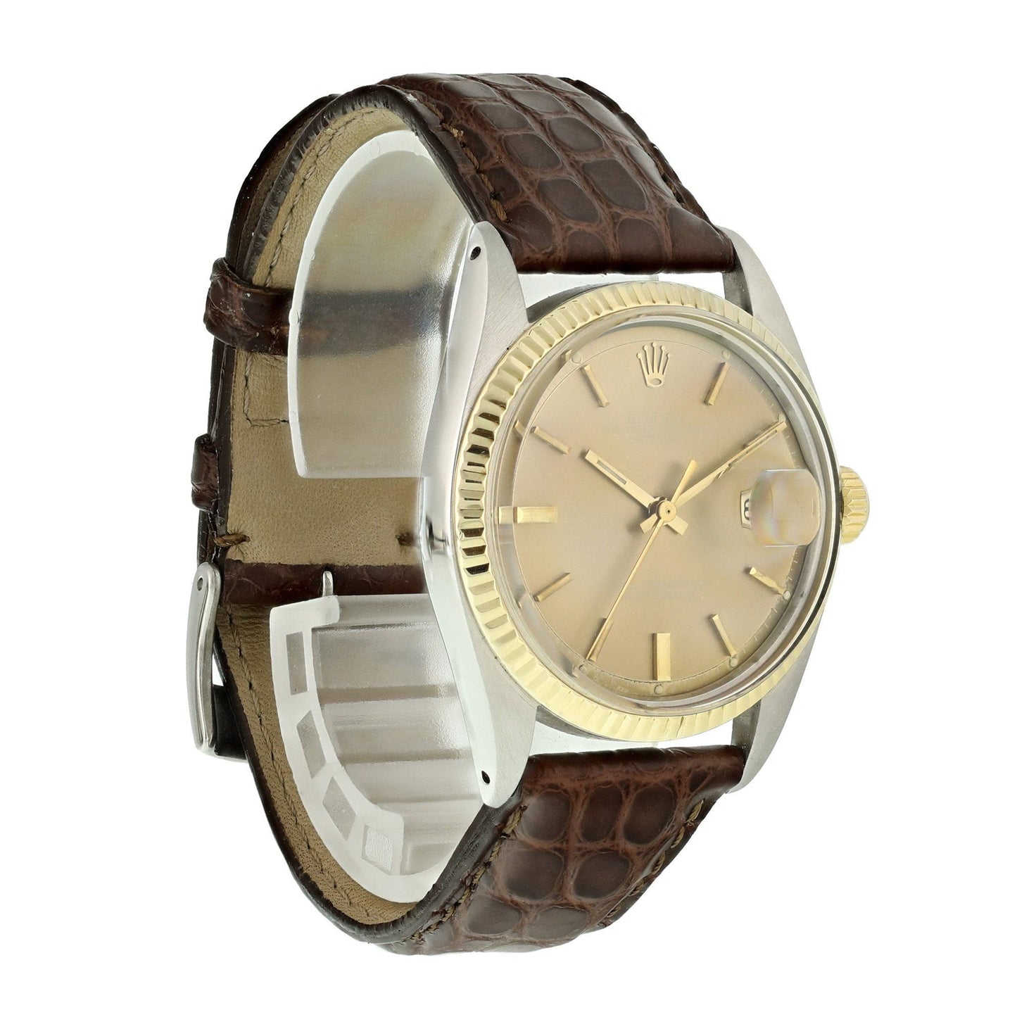 Vintage Rolex Datejust 1601 Two Tone Mens Watch - Virtual