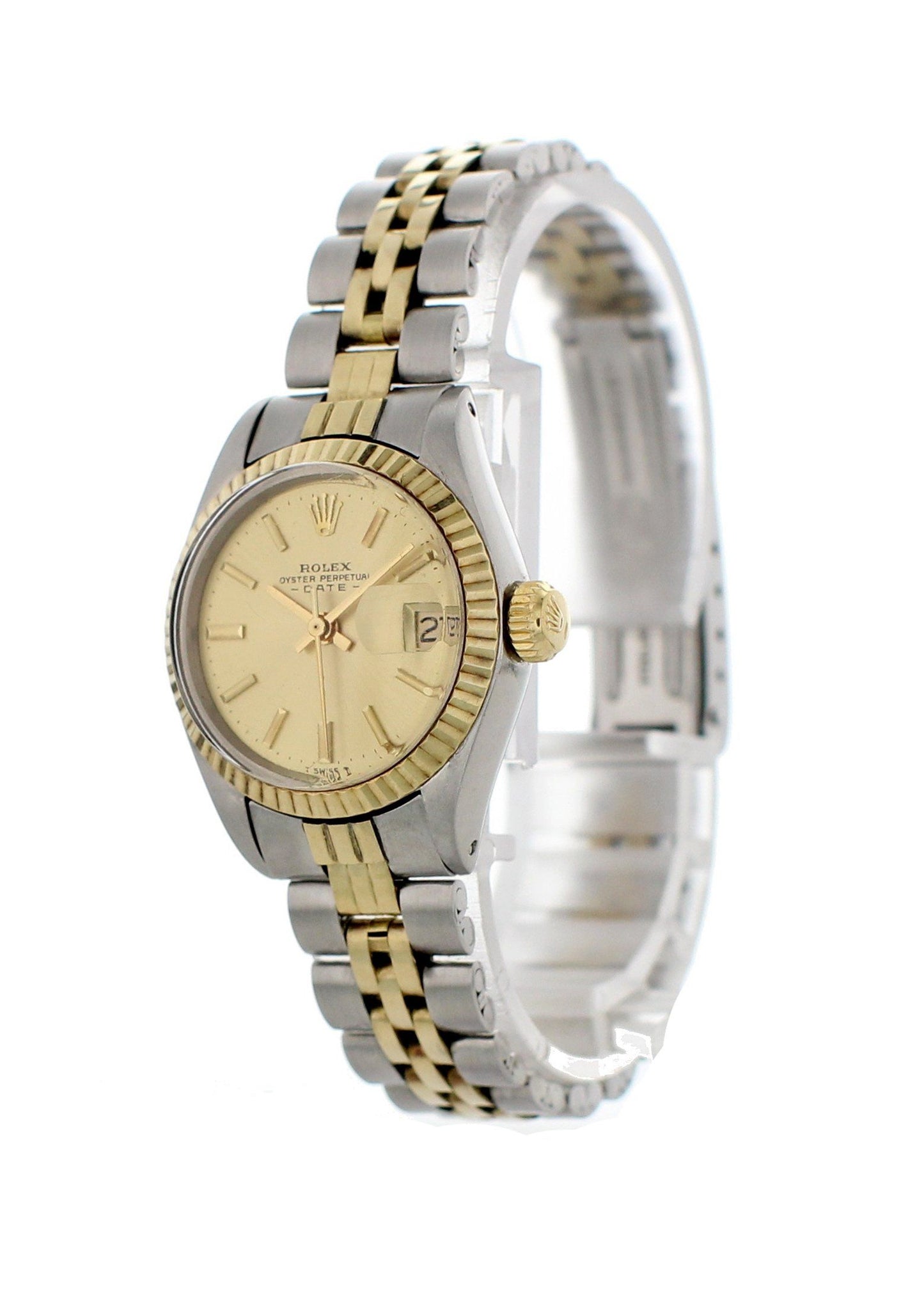 Vintage Rolex Oyster Perpetual Date 6917 Ladies Watch - Wristwatch
