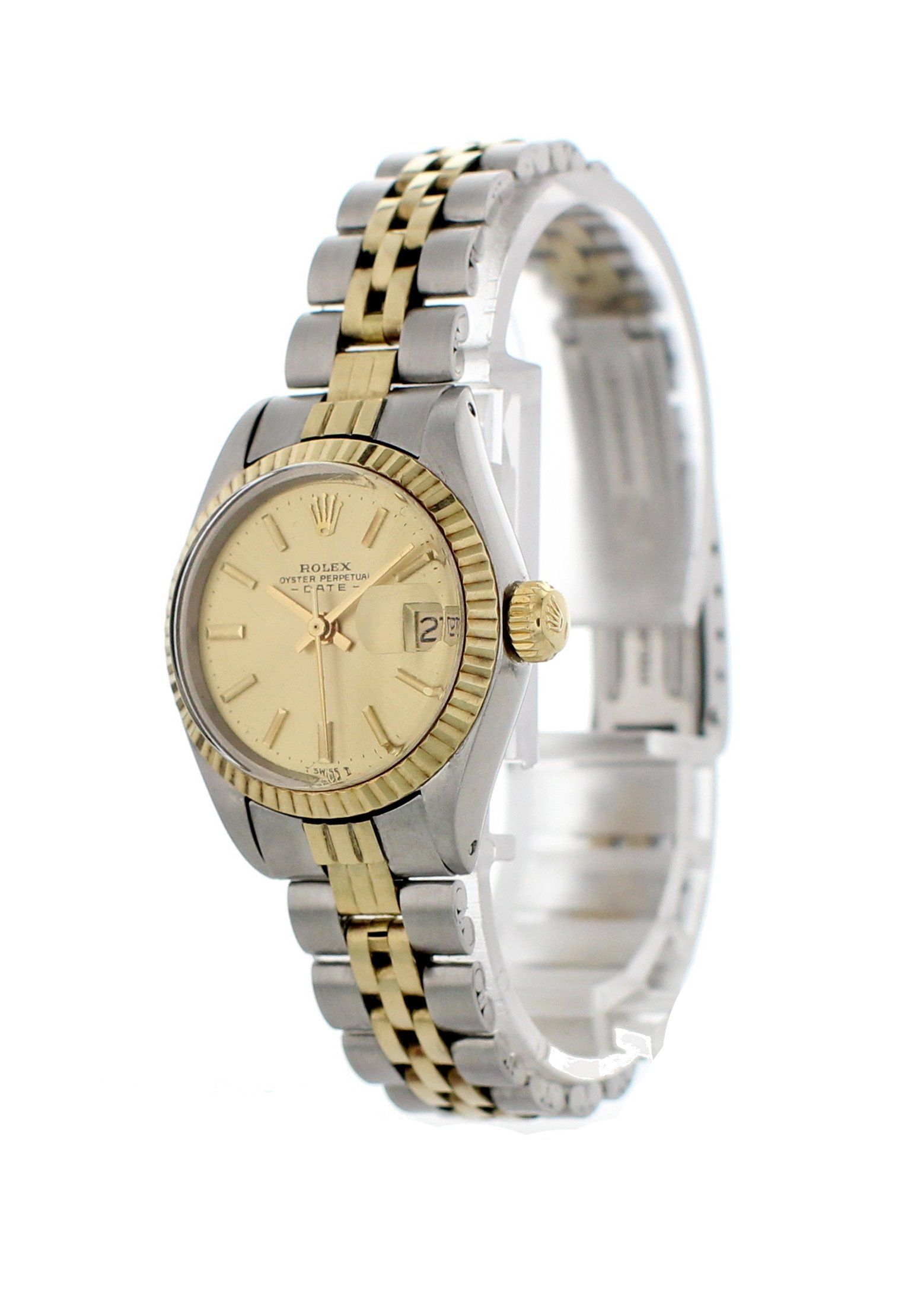 Vintage Rolex Oyster Perpetual Date 6917 Ladies Watch - Wristwatch